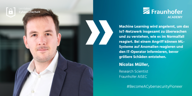 Nicolas Müller zu IoT-Systemen und Machine Learning